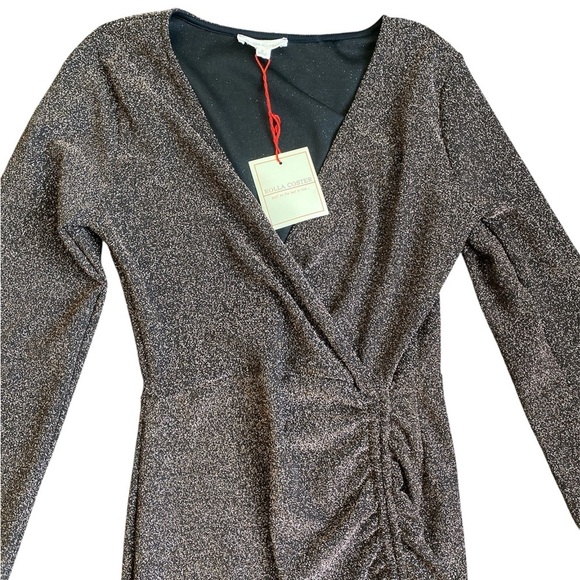 NWT Rolla Coster Women’s Black Stretch Mini Dress Size S - Picture 4 of 4